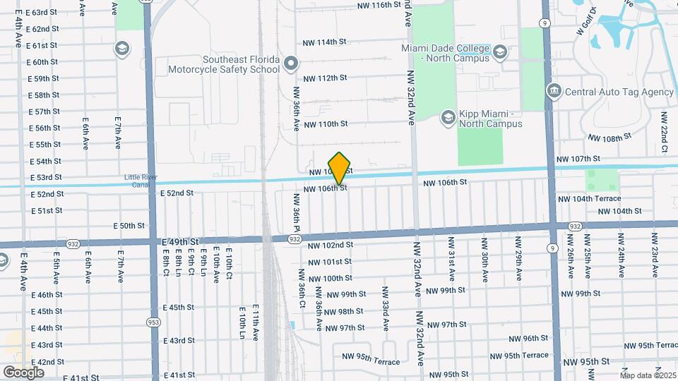 3502 NW 106th St Map and Location Details