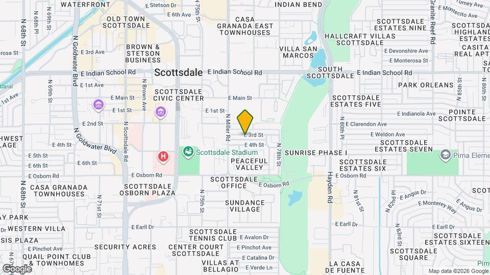 7633 E 3rd St, Unit SI ID1558668P Map and Location Details