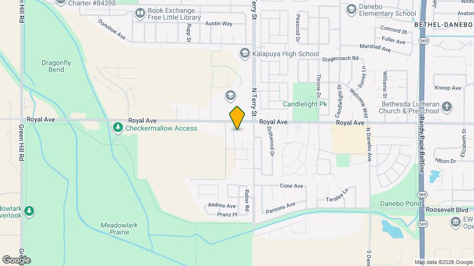 777 St Charles St Map and Location Details