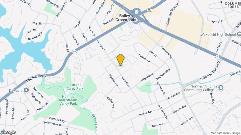 5812 Falls Gate Ct Map and Location Details