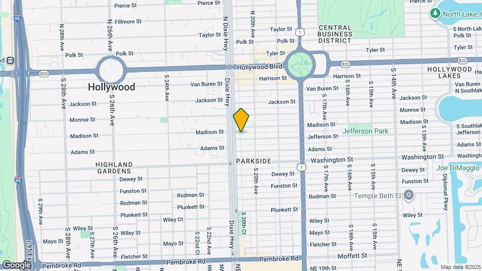 2035 Jefferson St Map and Location Details