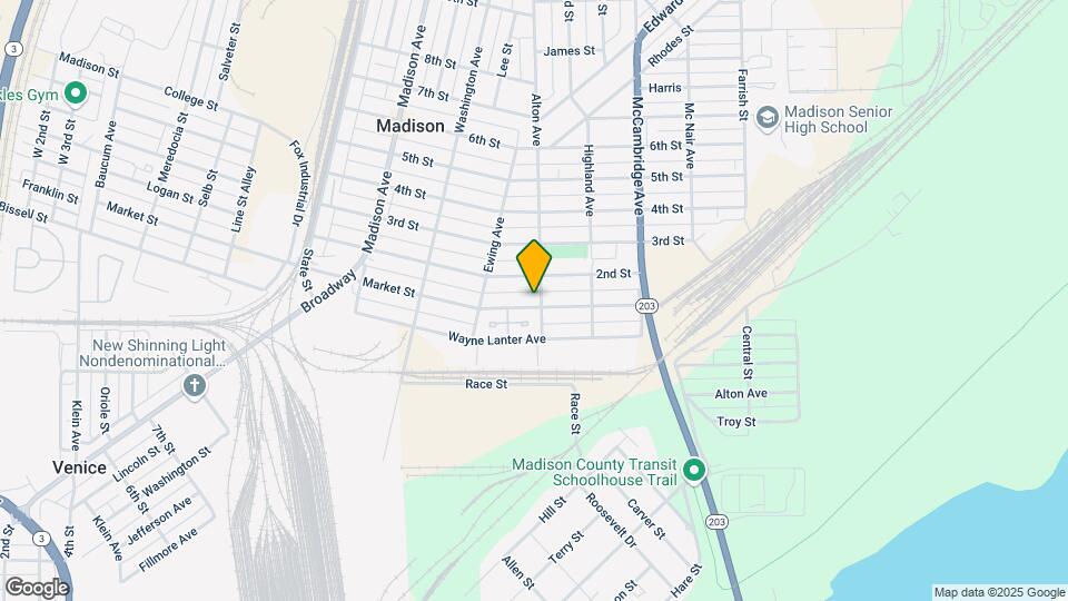 1693 Market St Map and Location Details
