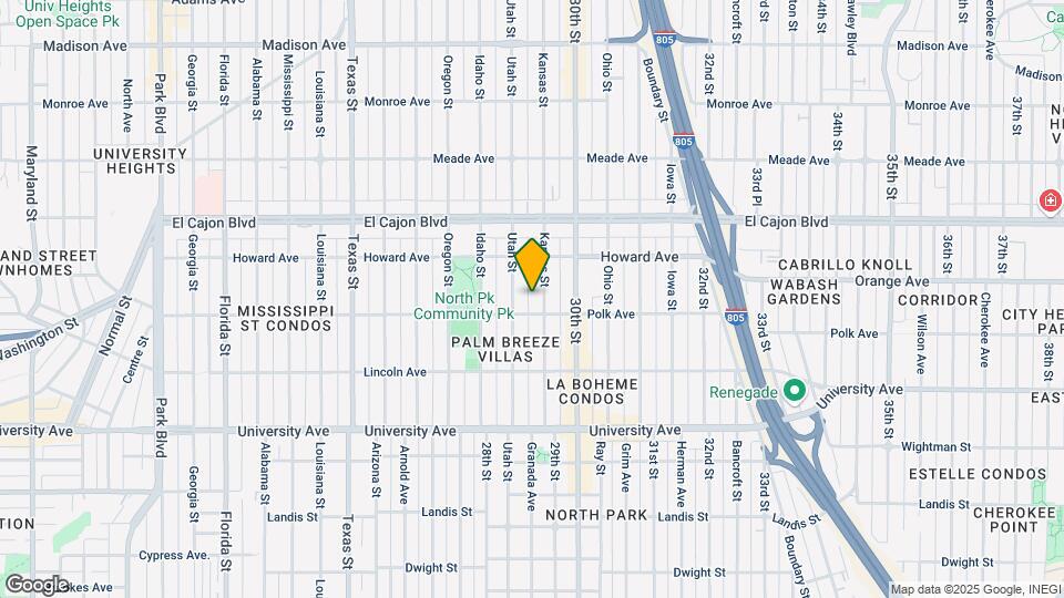Kansas Street Apartments Map and Location Details