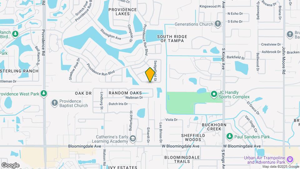 1710 Wakefield Dr Mapa y Detalles de la Ubicación