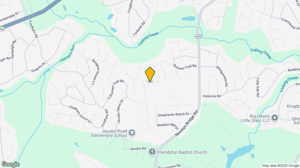 8509 Long Tom Ct Map and Location Details