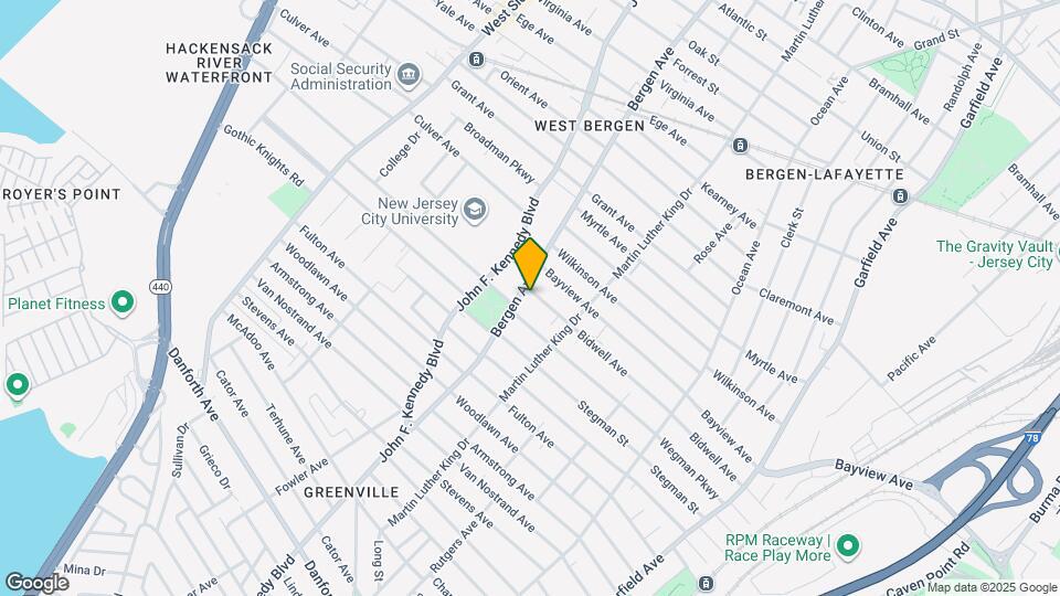 233 Bidwell Ave Map and Location Details