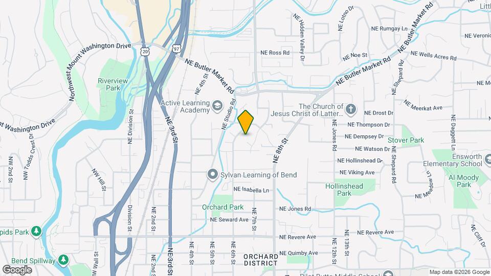 2459 NE Burks Ct Map and Location Details