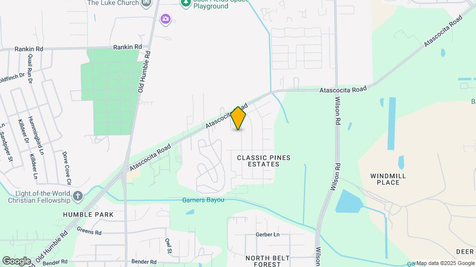 3306 Atascocita Elm Dr Map and Location Details