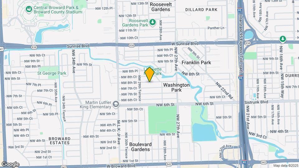 2840 NW 8th St Map and Location Details