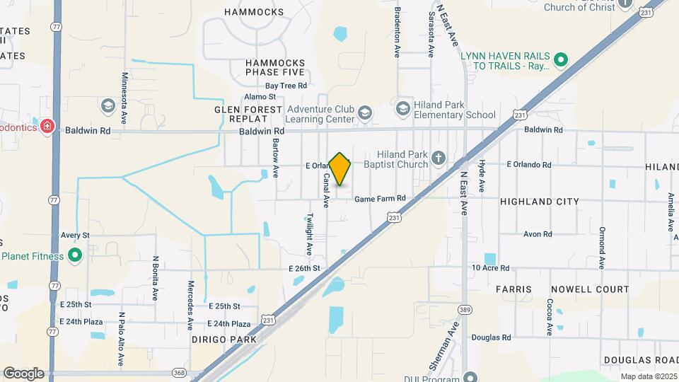 2806 N Panama Ave Map and Location Details
