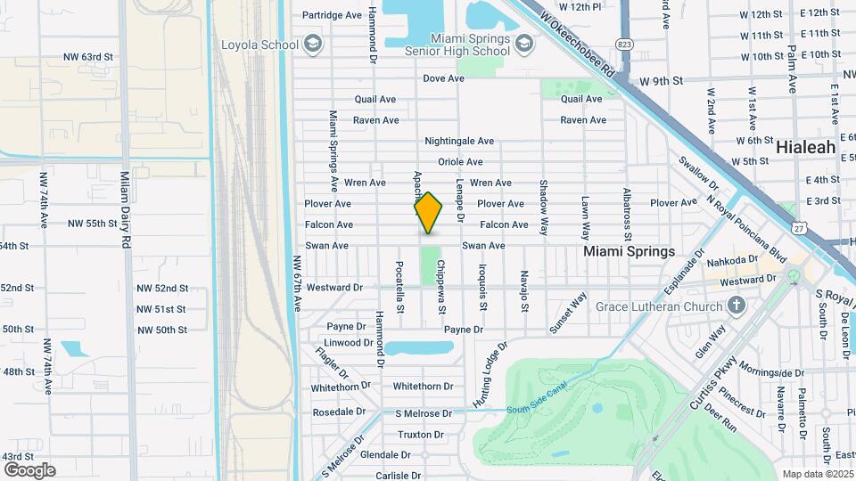 961 Swan Ave Map and Location Details