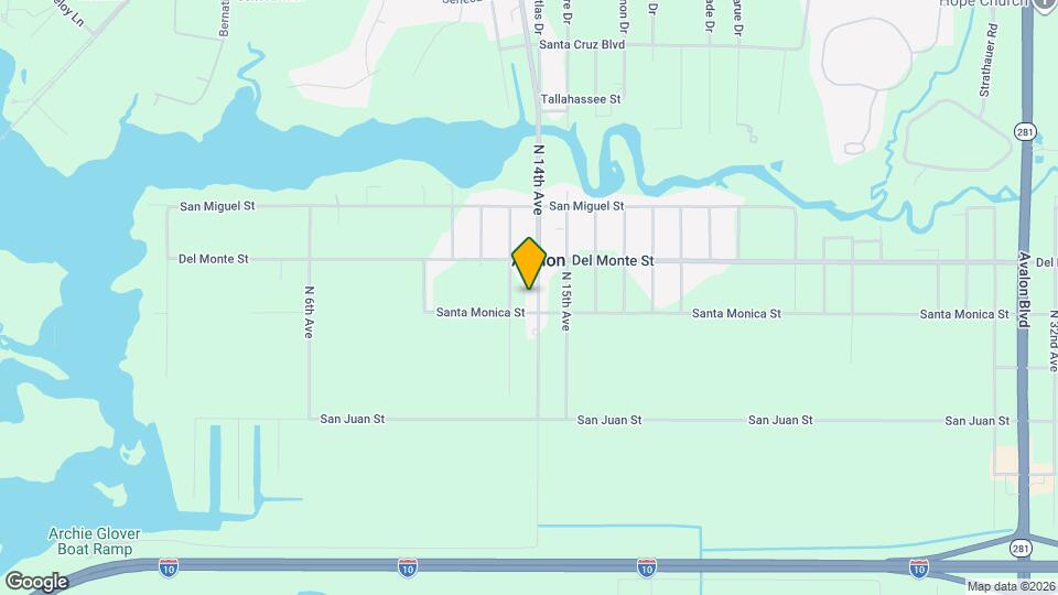2965 N 14th Ave Map and Location Details