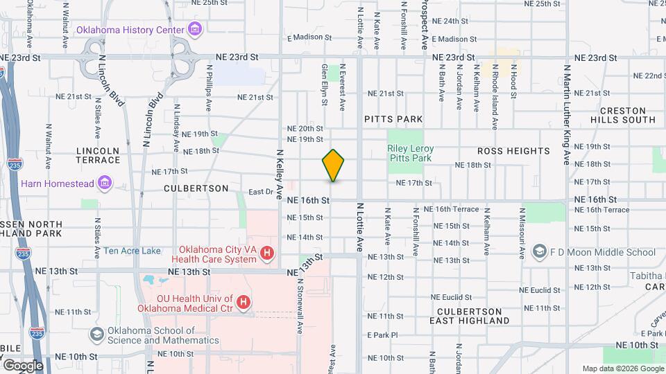 1200 NE 17th St Map and Location Details