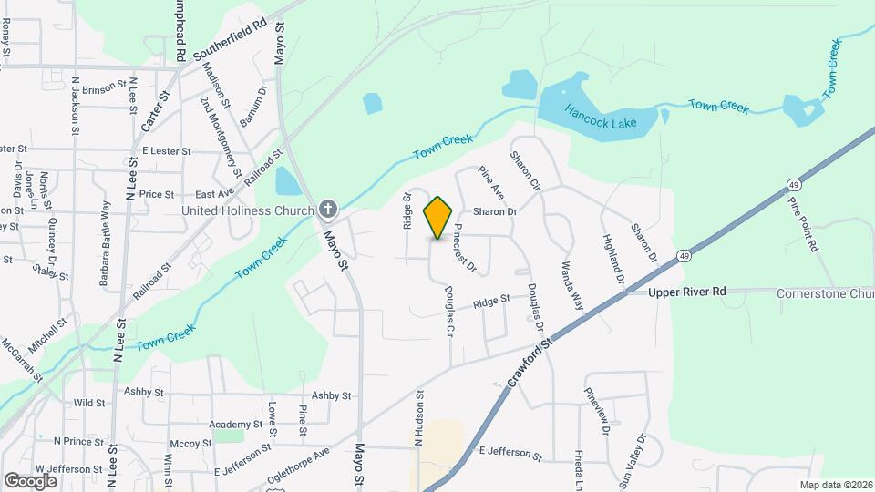 1106 Douglas Cir, Unit A1 Map and Location Details