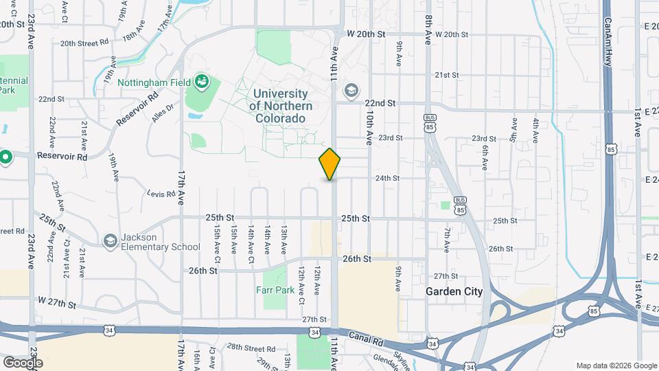 2405 11th Ave Map and Location Details