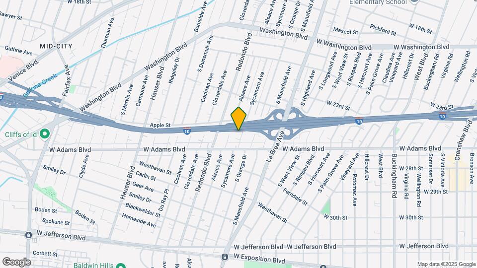 2515 Sycamore Ave Mapa y Detalles de la Ubicación