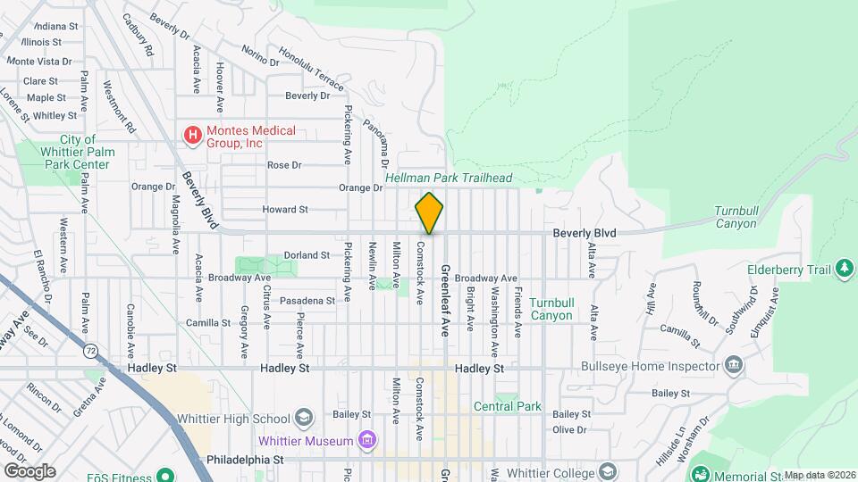 6008 Comstock Ave Map and Location Details