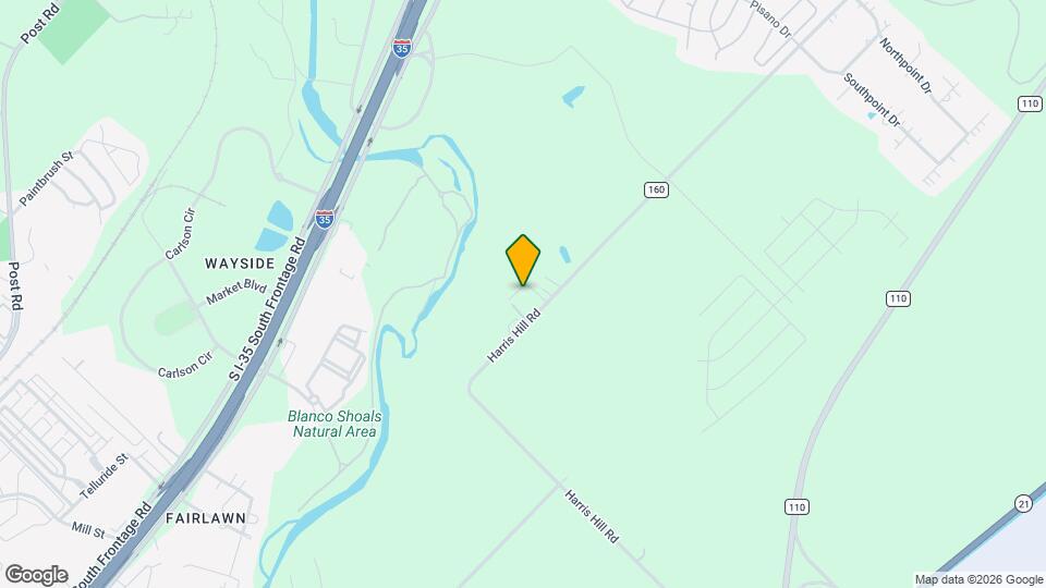 1321 Harris Hill Rd Map and Location Details