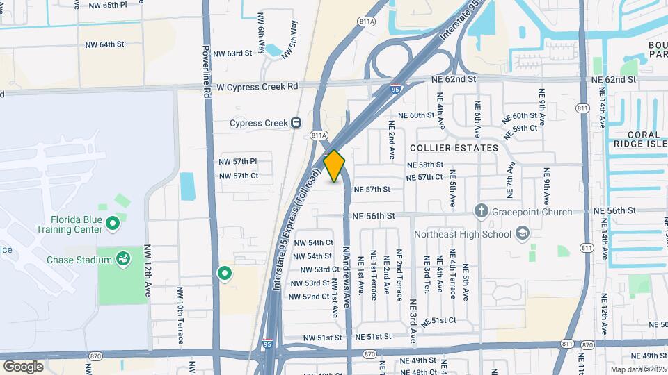 135 NW 57th St Map and Location Details
