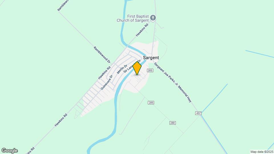 Caney Creek RV Park Map and Location Details