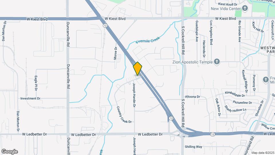 4615 Country Creek Dr Map and Location Details