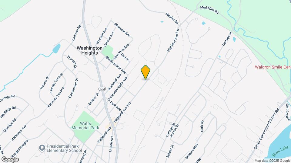 341 Highland Ave Ext Map and Location Details