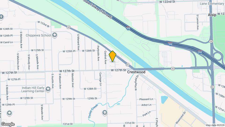 12630 S Alpine Dr Map and Location Details