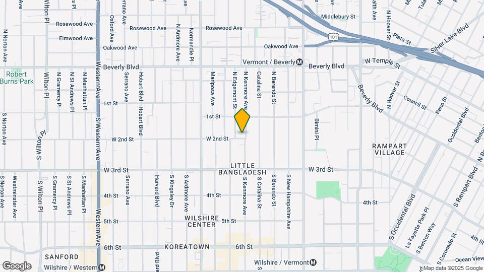 149 S Kenmore Ave Mapa y Detalles de la Ubicación