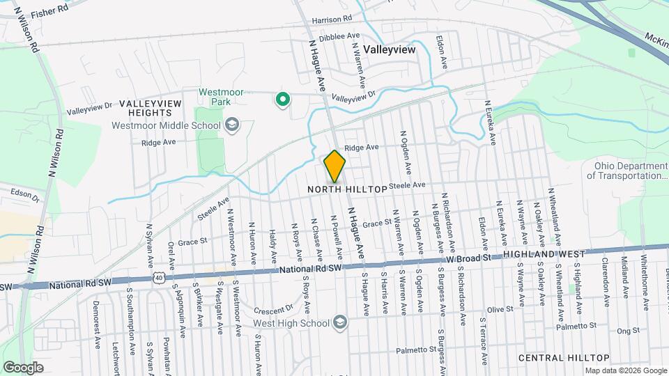 180-182-182 N Powell Ave Map and Location Details