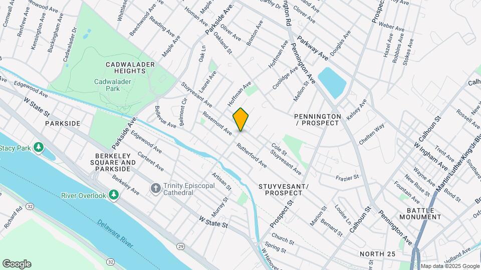 510 N Hermitage Ave Map and Location Details