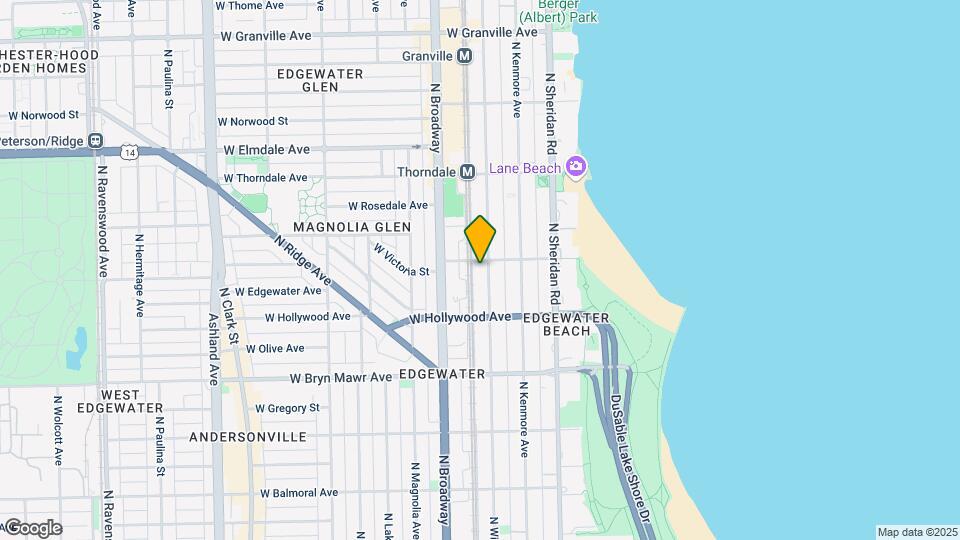 5752-58 N Winthrop Ave. Mapa y Detalles de la Ubicación