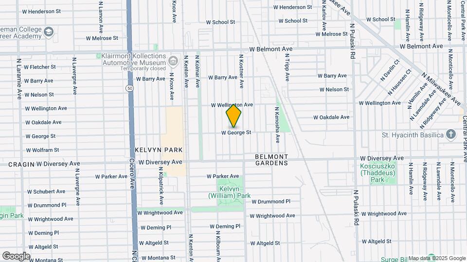 2901-2905 N Kenneth Ave Map and Location Details