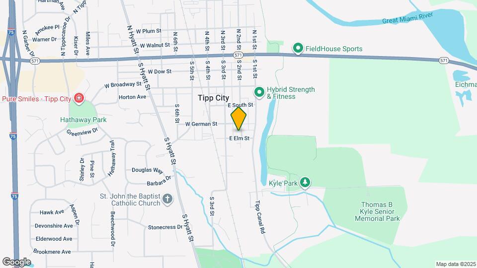 423 S 2nd St Mapa y Detalles de la Ubicación