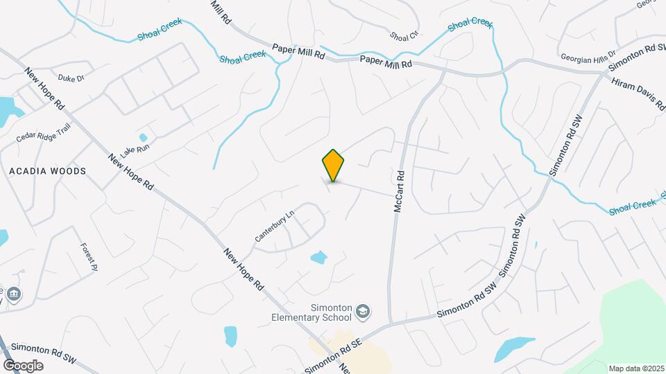 333 Castle Top Ln SE Map and Location Details