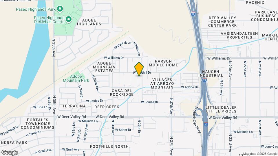 22231 N 29th Dr Map and Location Details