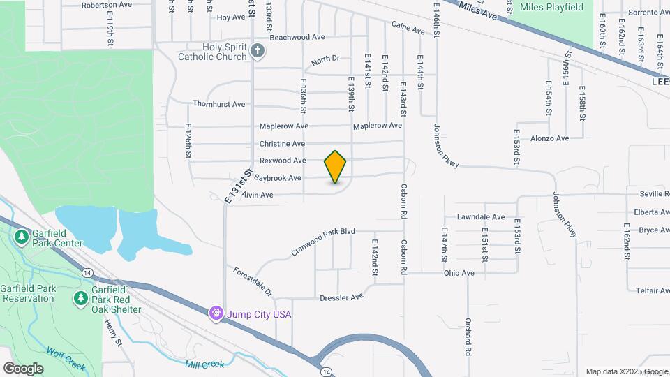 13721 Alvin Ave Map and Location Details