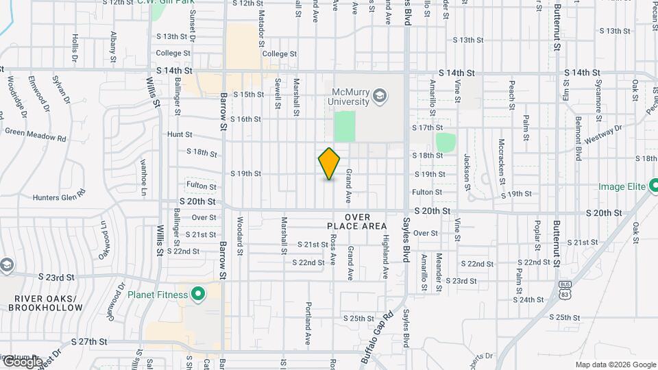 1926 Ross Ave Map and Location Details