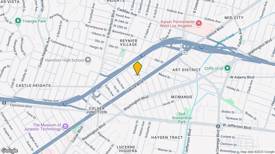 3141 S Halm Ave Map and Location Details