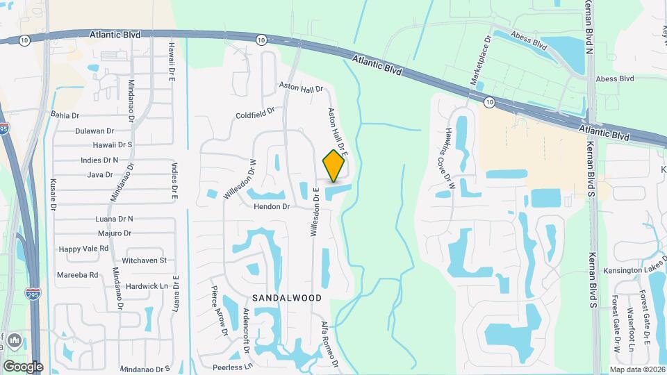 11382 Aston Hall Dr S Map and Location Details