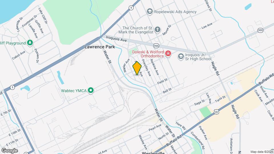 1023 Rumsey Ave Map and Location Details