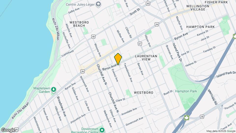 436 Athlone Ave, Unit 301 Map and Location Details