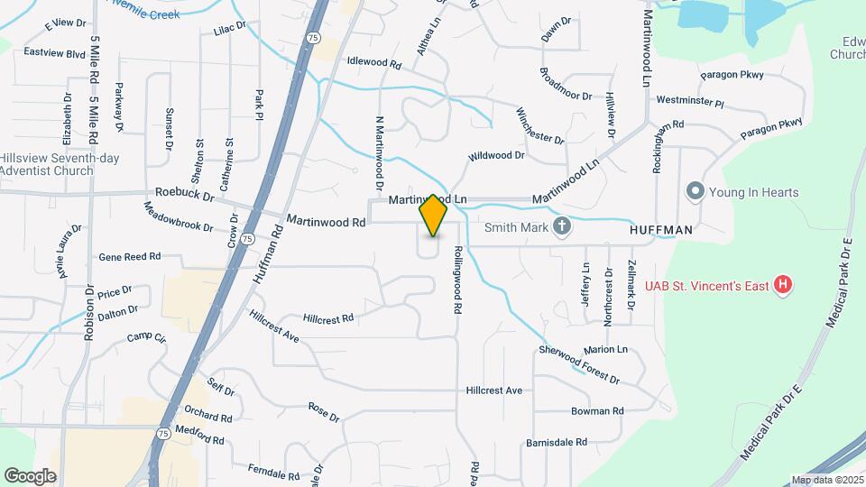 941 Martinwood Cir Map and Location Details