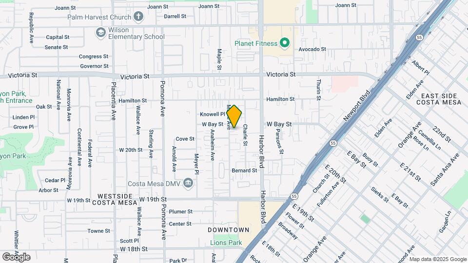 2038 Maple Ave Mapa y Detalles de la Ubicación
