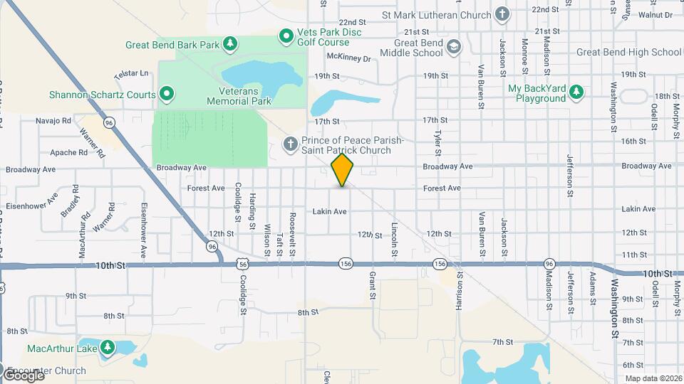 3809 Forest Ave Map and Location Details