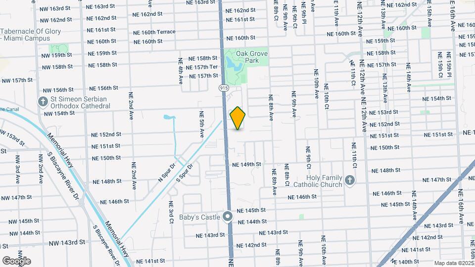 15133 NE 6th Ave Map and Location Details