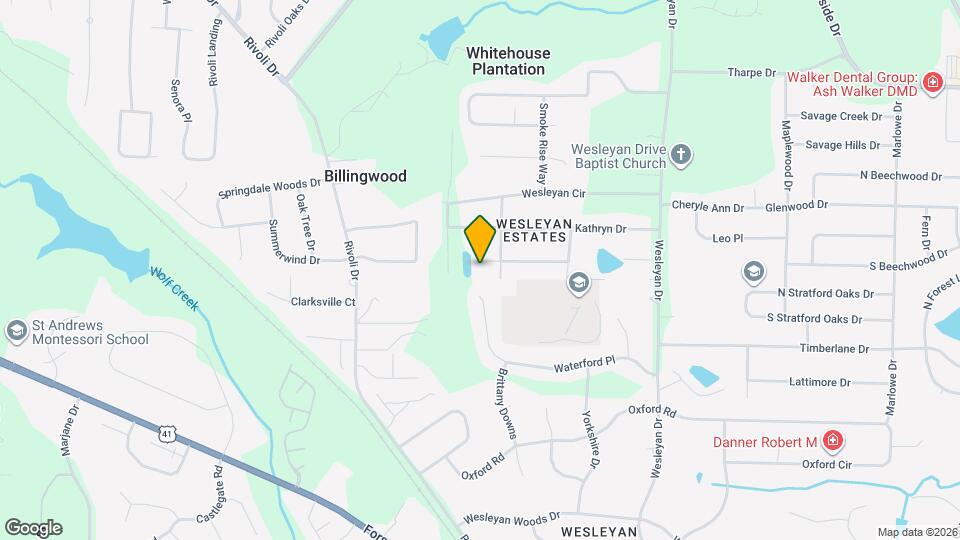 5116 Pineridge Dr Map and Location Details