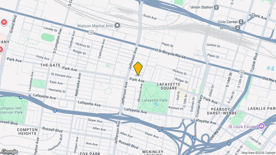 2315 Park Ave Map and Location Details