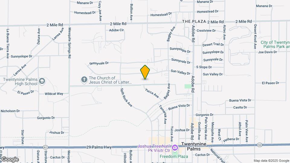 73390 El Paseo Dr Map and Location Details