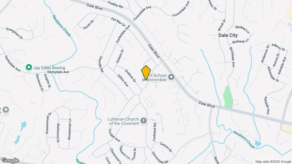 14800 Cloverdale Rd Map and Location Details