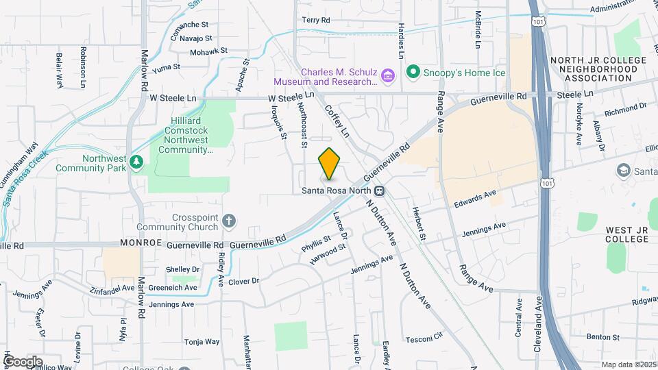 2589 Westberry Dr Map and Location Details